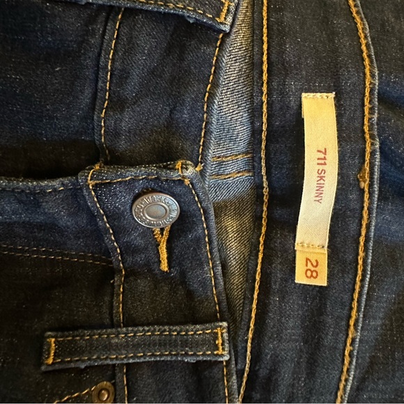 Levi's Blue Skinny Jeans - Picture 4 of 4